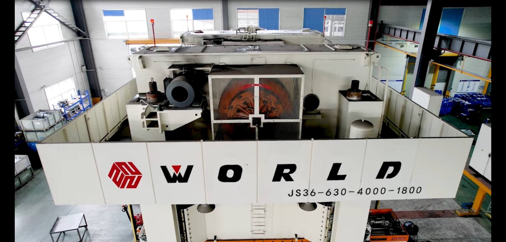 沃得精機重型閉式機械壓力機 JS36-600T、JS39-800T 大型汽車配套件客戶（C柱輪加強、汽車密封墊等）